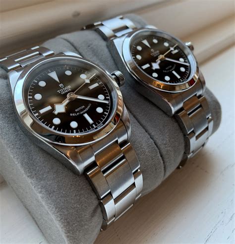 tudor black bay 36mm replica|tudor black bay 36 watchbox.